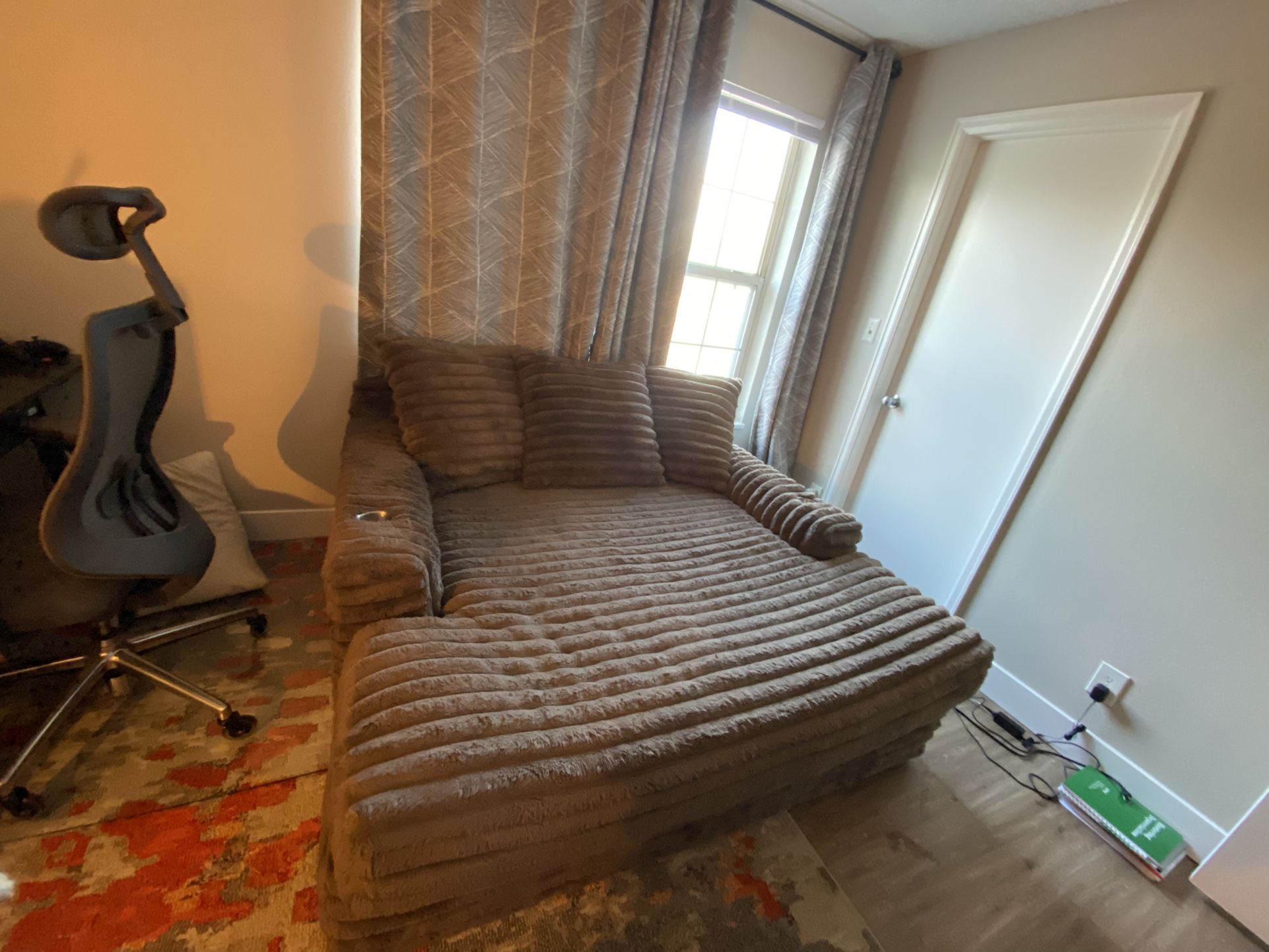 Comfy Oversized Lounge Couch – $175 OBO