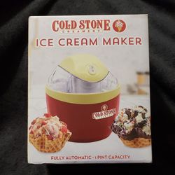 Brand New, Cold Stone Creamery Ice Cream Maker
