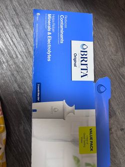 Unopened brita filter 4nos