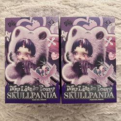 SKULLPANDA × My Little Pony Series Plush Doll Pendant 