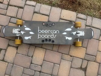 Beercan Oatsoda Aluminum Longboard Complete