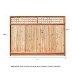 wood fence Metal fence 