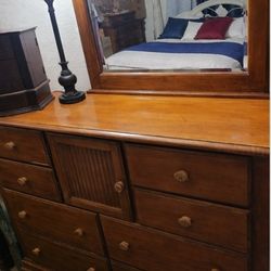 Traditional Wooden Brown Dresser
