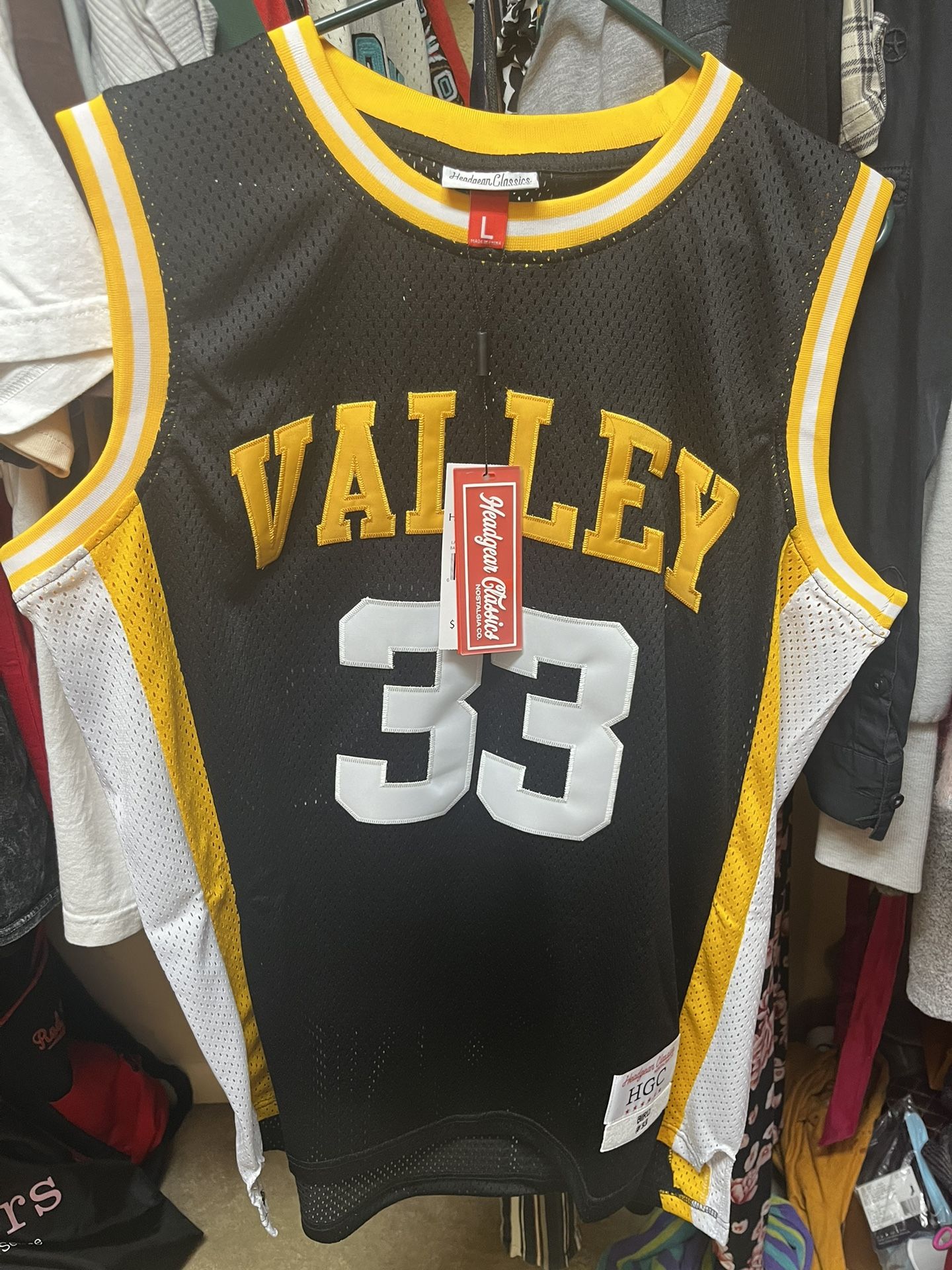 Larry Bird HS Basketball Jersey