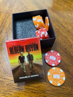 Luke Bryan Jason Aldean poker set