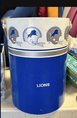 Vintage Detroit Lions Ice Bucket 