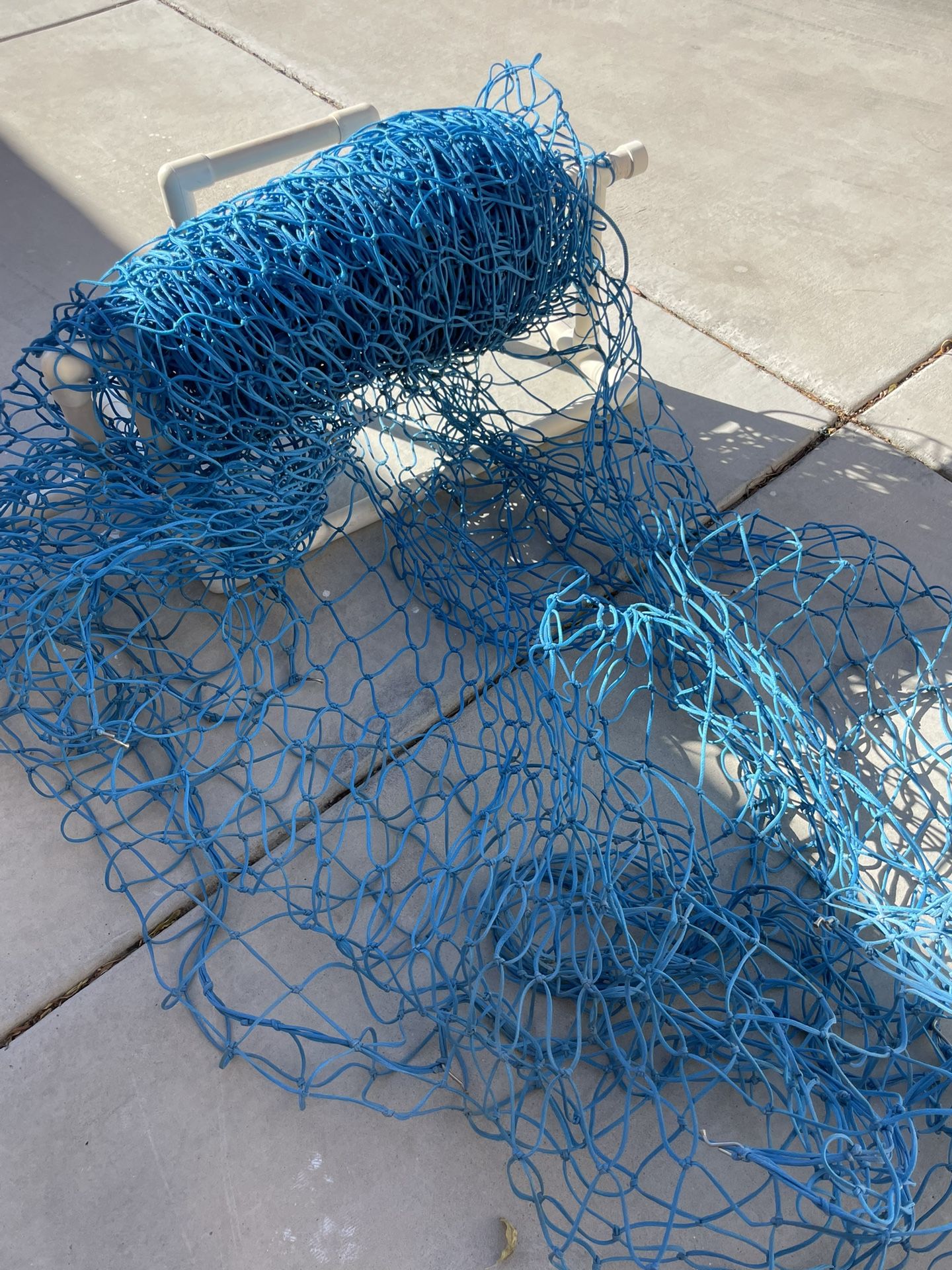 Blue Nylon Netting