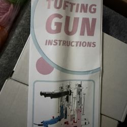 160$O.B.O. New.  Tufting Gun & Projector Brand new 