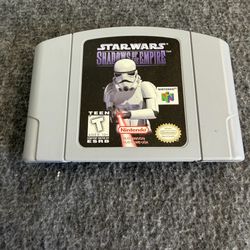 Star Wars Shadows of the Empire Nintendo 64 Tested Working