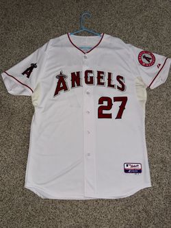 Angels Mike Trout Authentic Jersey Size 48