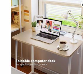 Foldable Computer Desk – Space-Saving & Modern