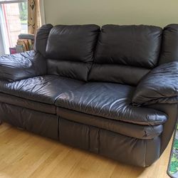 2 Person Loveseat Recliner Couch 
