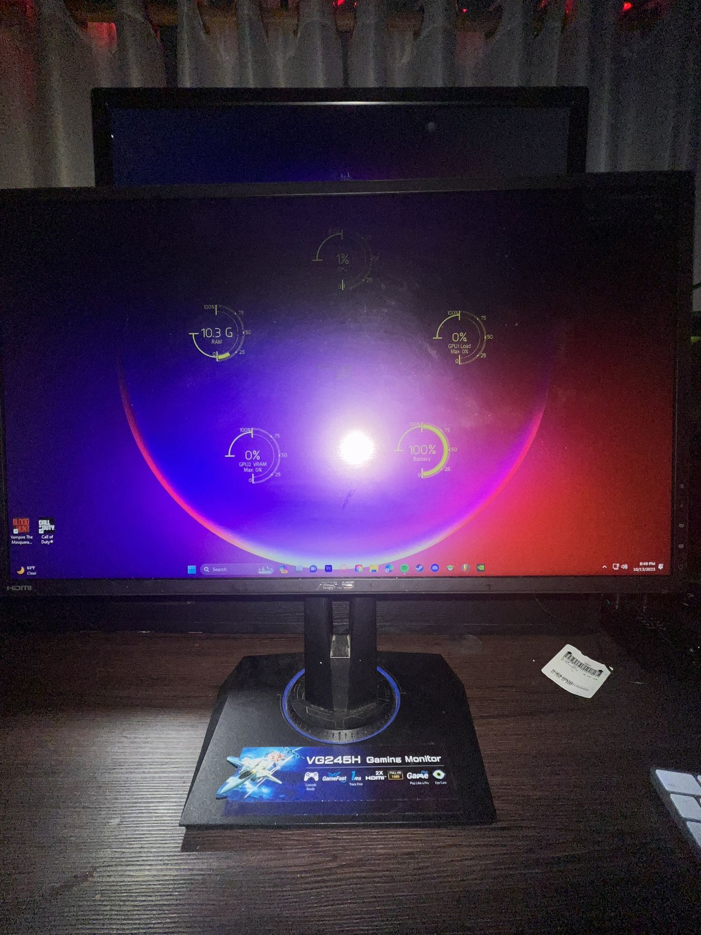 ASUS VG245H Monitor