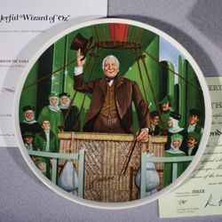 Collectible Plates- Wizard Of Oz, Knowles, Norman Rockwell And More