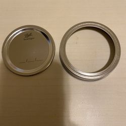 Rims And Lids For Mason Jars - 21 Pieces