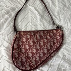 Christian Dior Saddle Bag Authentic 