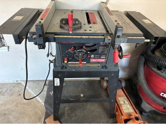 Craftsman direct drive 10 inch 3 hp table saw
