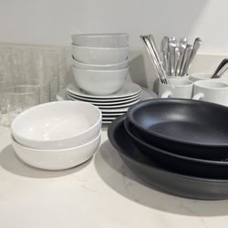 Plates and pans