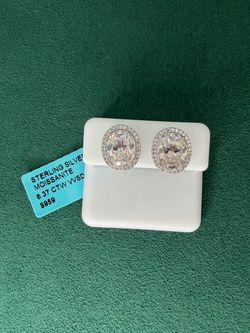 .925 Solid Sterling Silver Earrings