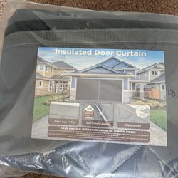 2 car garage insulated curtain