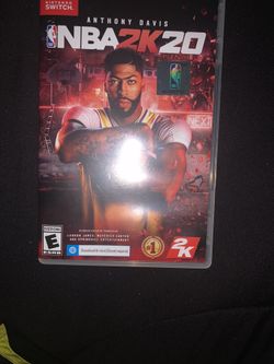 NBA 2k20 Nintendo switch game