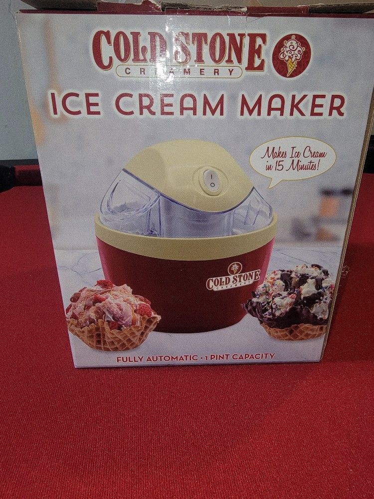 Brand New In Box Coldstone Creamery Ice Cream Maker
