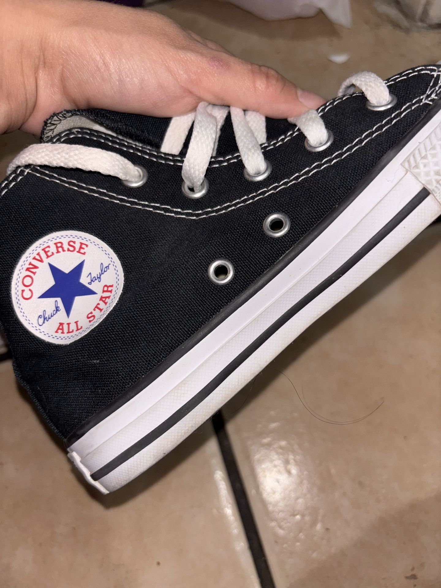 Black And White Converse