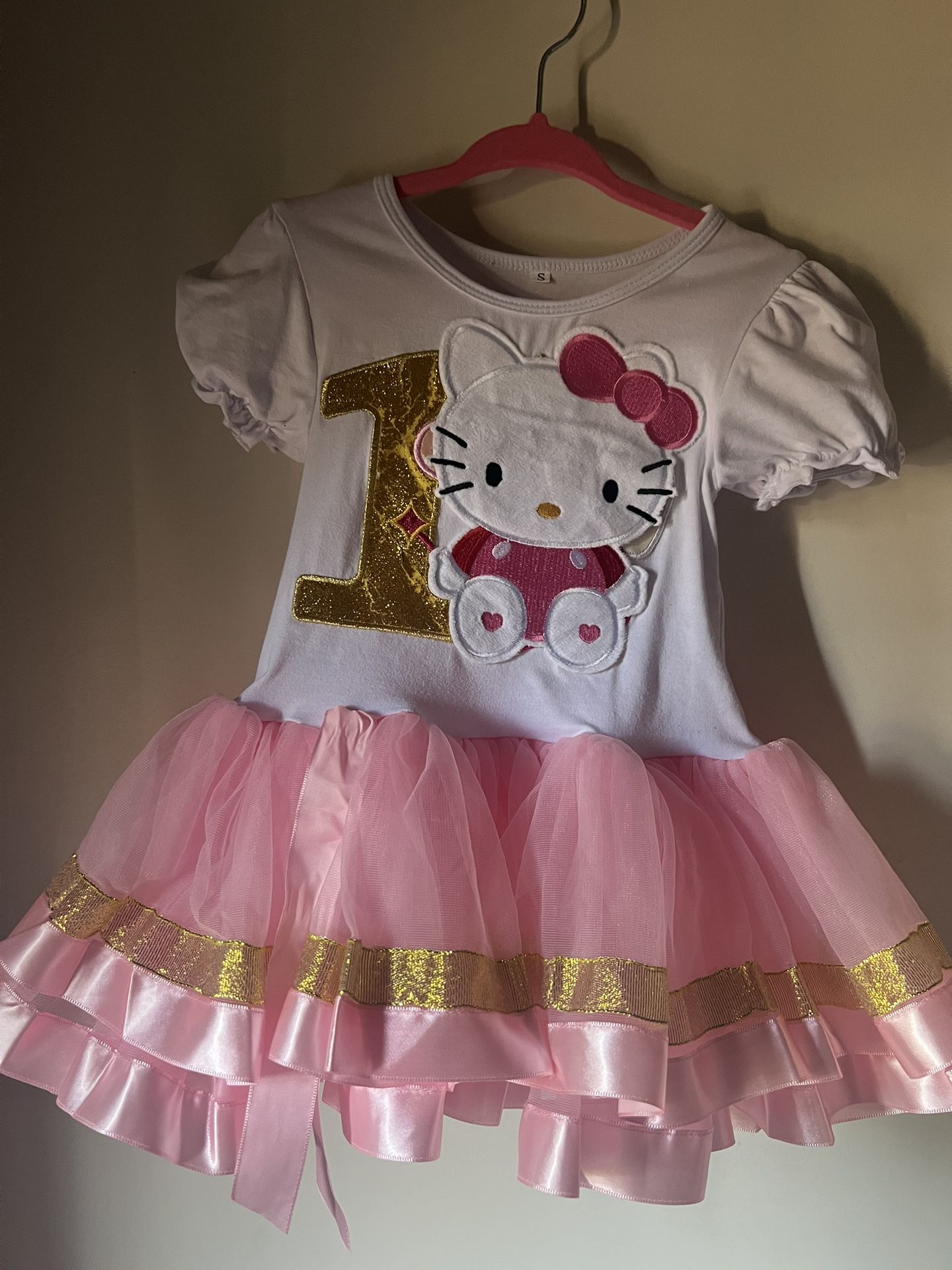 Hello Kitty 1st Birthday Outfit