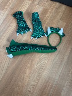 Green Dragon Dinosaur Costume Accessory Set