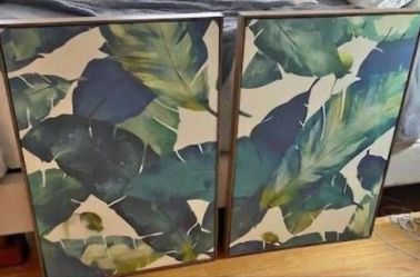 Tropical Palm Canvas Wall Art