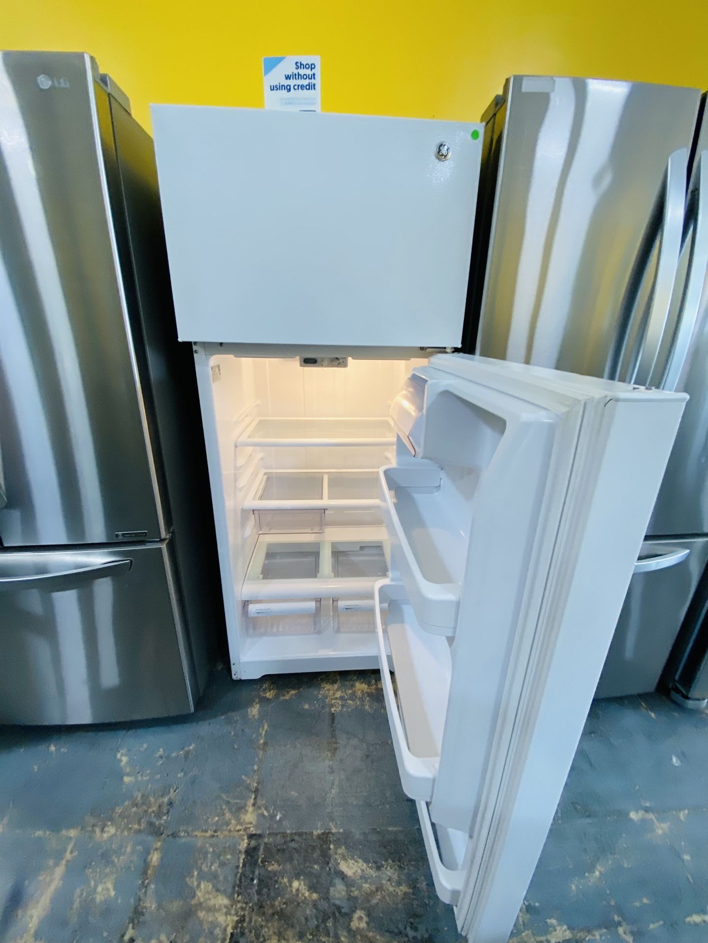 Refrigerador Top Freezer Blanco A Pagos 
