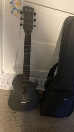 Enya black Carbon Fiber Guitar