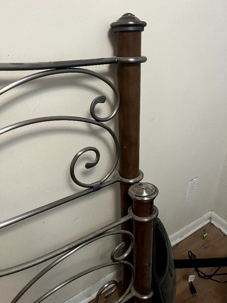 Wought Iron King Size Bed Frame