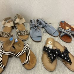 5 pairs of women’s Sandals - Size 7.5 - $5 Each OR All for $20 - Simi Valley