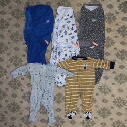 Baby Boy’s Nightgowns And Swaddles 3months/Large Swaddles