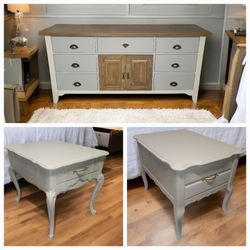 Dresser & Side Tables 3 Piece Suite