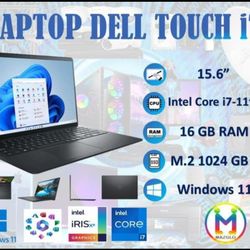 Laptop Dell i7 Touch 16 Ram SSD M.2 De 1TB