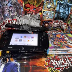 Nintendo Wii U Console with Games