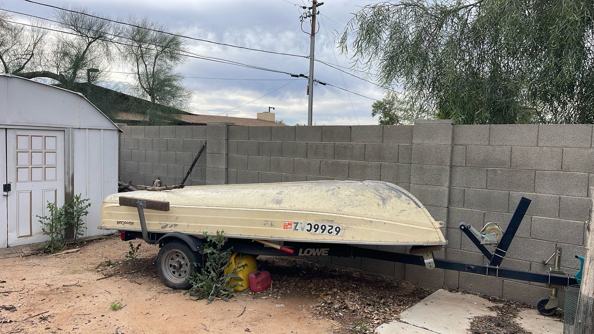 Fishing Boat With Trailer