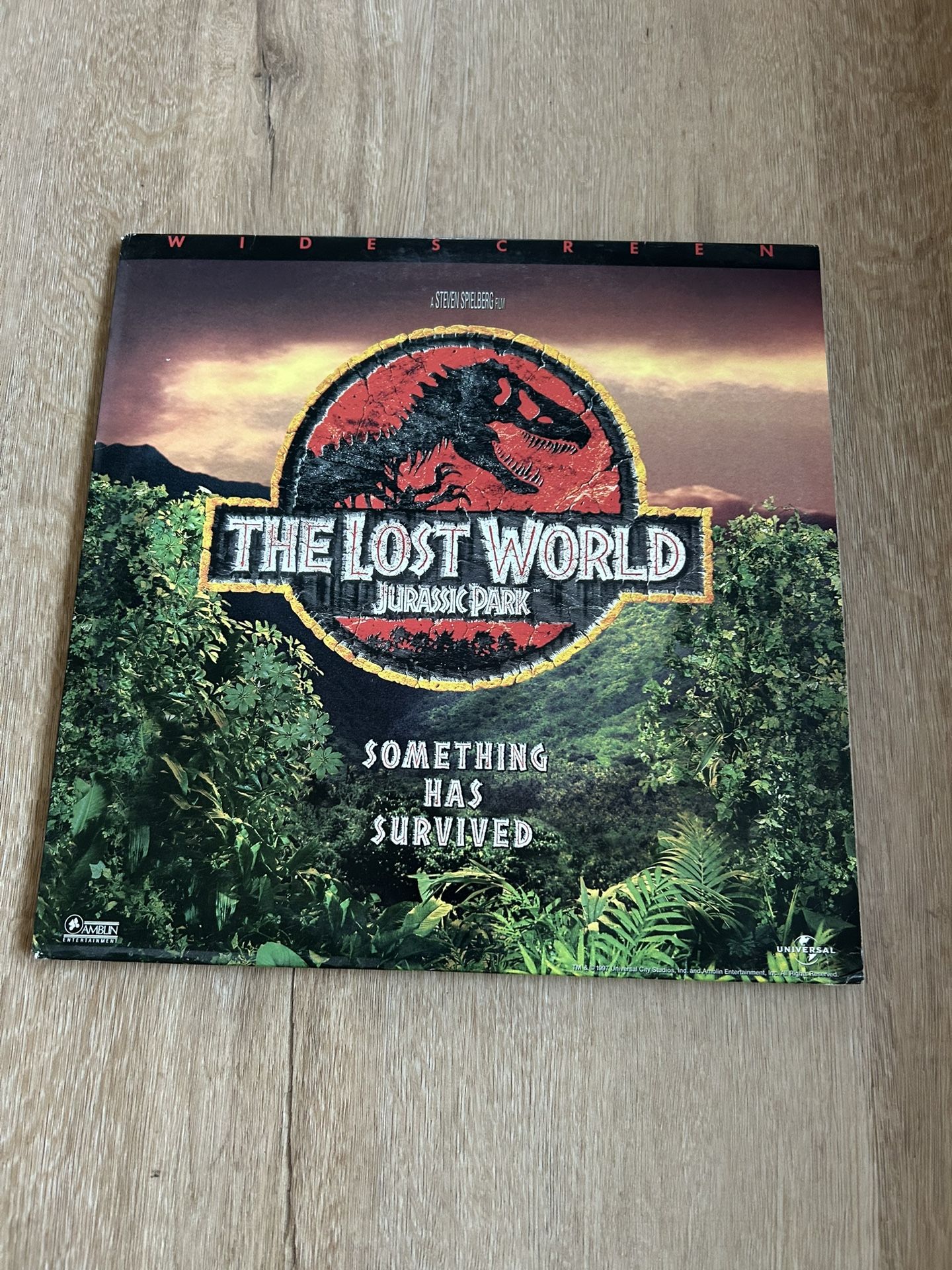 The Lost World: Jurassic Park - Laser Disc - Widescreen Edition - Laserdisc