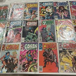 Conan The Barbarian Lot from #148-164, 16 books in total, 1970 series, New Old Stock, VF