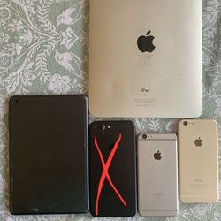 2 iPads & 2 iPhones 