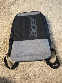 Black and Gray Laptop Backpack