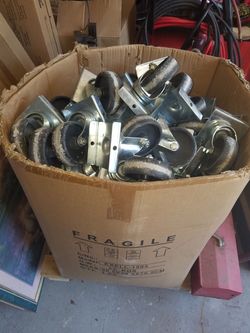 4" heavy duty casters