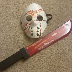 Jason Voorhees (Friday the 13th) style horror costume set