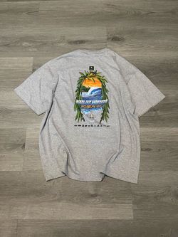 Vintage 2003 Vans Pipeline Masters Gray Mens Surfwear Shirt