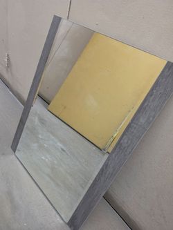 Restroom vanity mirror