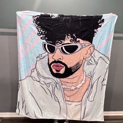 Bad Bunny Blankets 