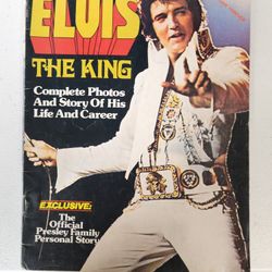 Elvis The King 1977 Magazine Publication