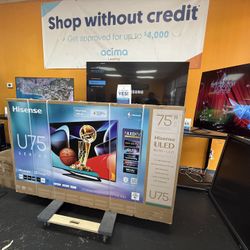 75”HISENSE ULED 4K SMART TV MiniLED